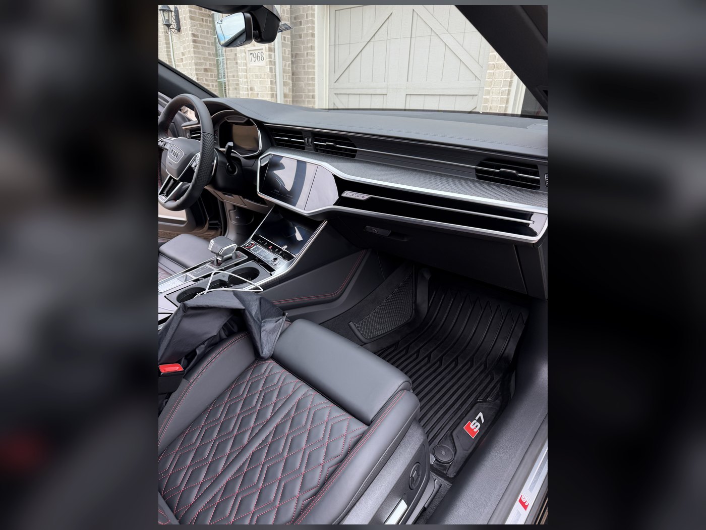 after interior car detailing Irving Texas Audi cabin