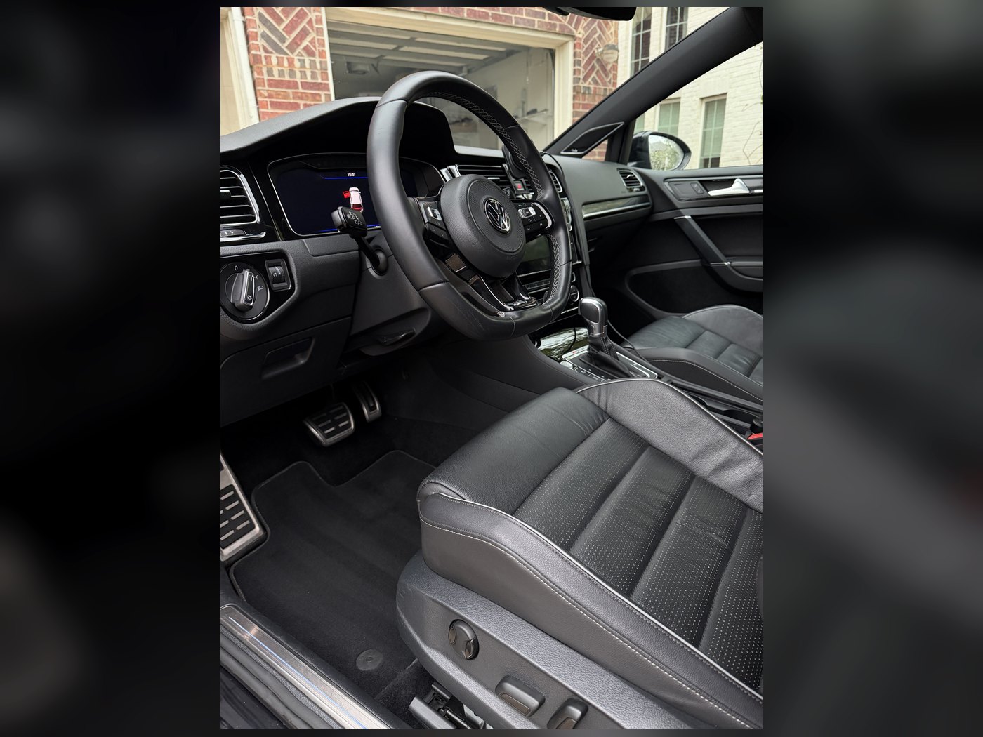 after mobile auto detailing Dallas Volkswagen interior