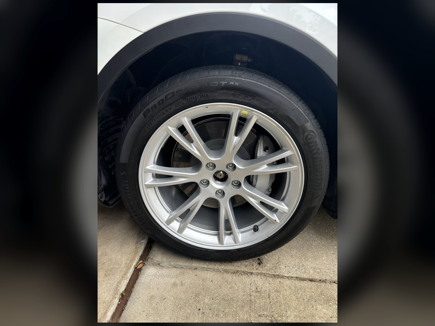 after exterior car detail DFW wheel cleaning