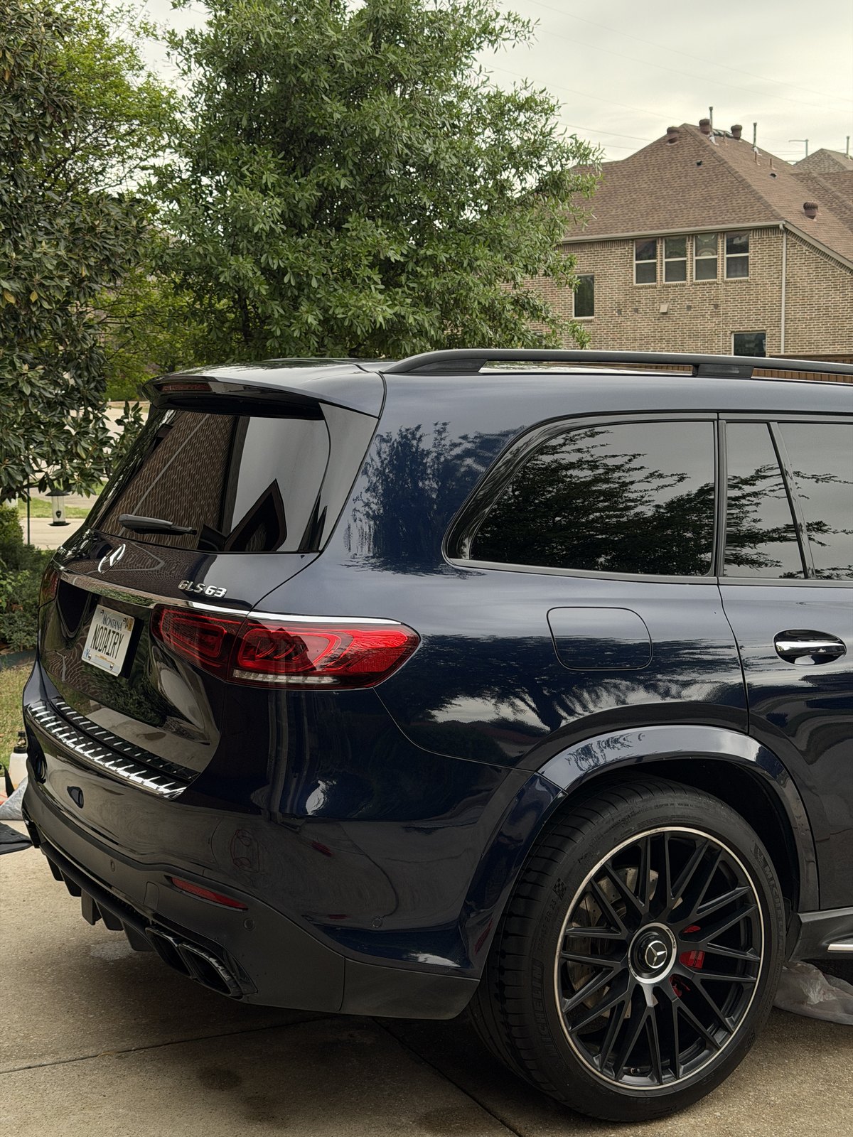 mobile auto detailing Dallas Mercedes GLS exterior