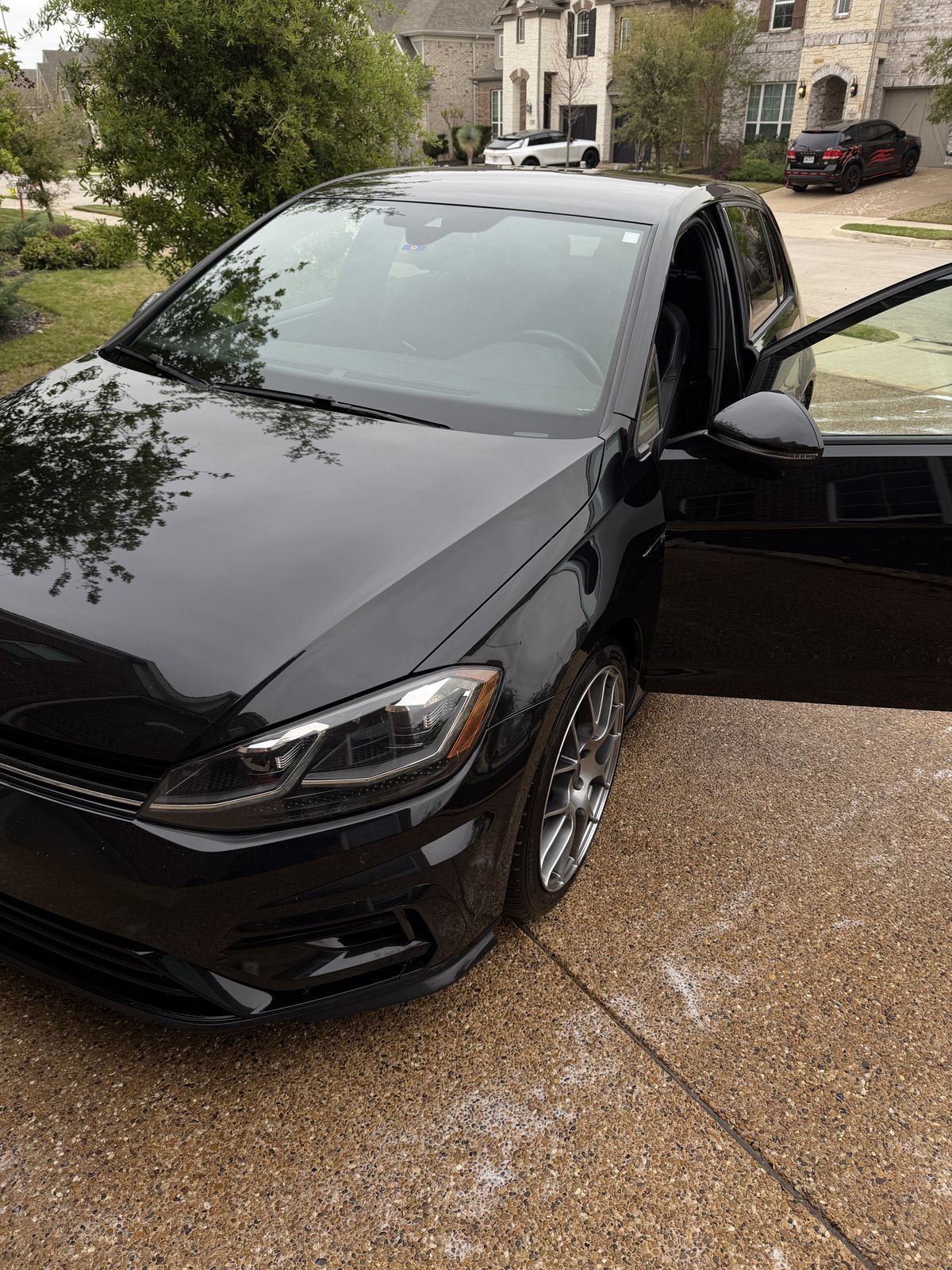 mobile detailing Coppell TX black Volkswagen exterior